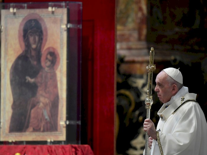 Paus Fransiskus Imbau Umat Patuhi Aturan Guna Cegah Gelombang Kedua Corona