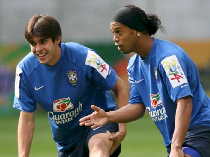 Ronaldinho dan Kaka, Dua Legenda Bola yang jadi Idola Pereira