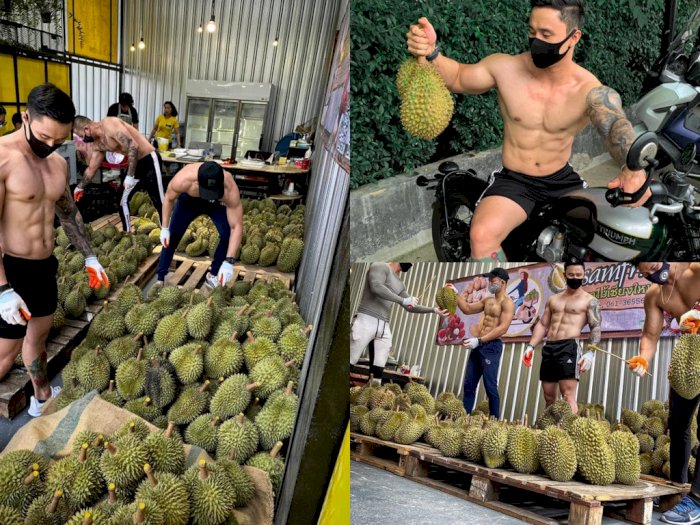 Pelayannya Pria Tampan dan Berotot, Usaha Durian di Thailand Laris Manis