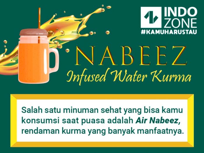 Nabeez, Infused Water Kurma