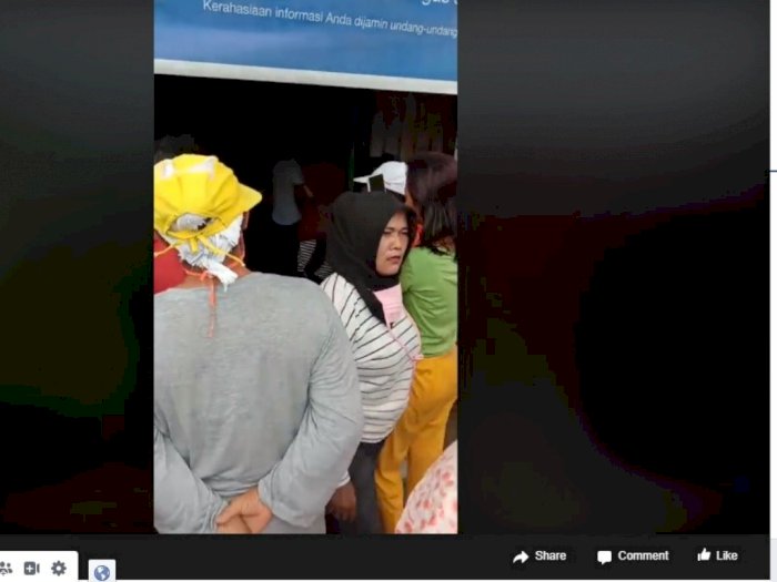 Viral Emak-Emak Geruduk Kantor Desa, Tuntut Dana Bantuan Wabah Corona