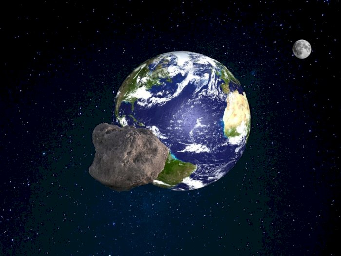 Asteroid yang Bergerak Mendekati Bumi Bukan Berarti akan Menabrak Bumi