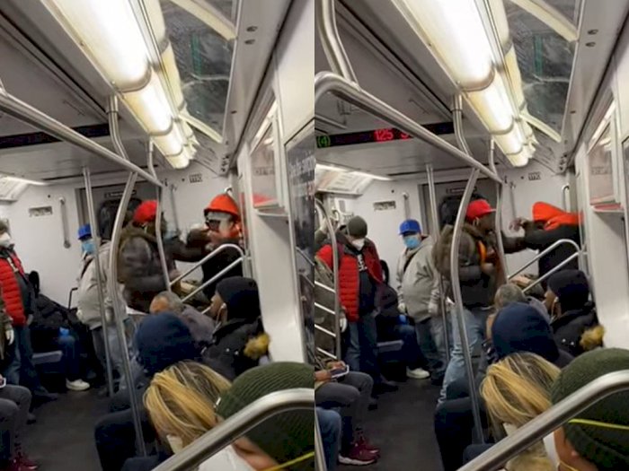 Gegara Batuk di Kereta, Pria Ini Kena Jotos Penumpang Sebelahnya