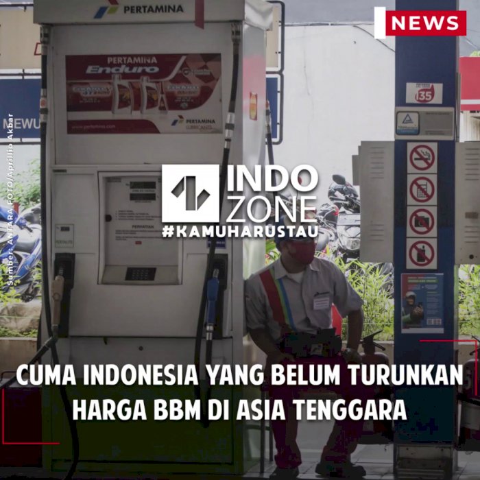 Cuma Indonesia yang Belum Turunkan Harga BBM di Asia Tenggara