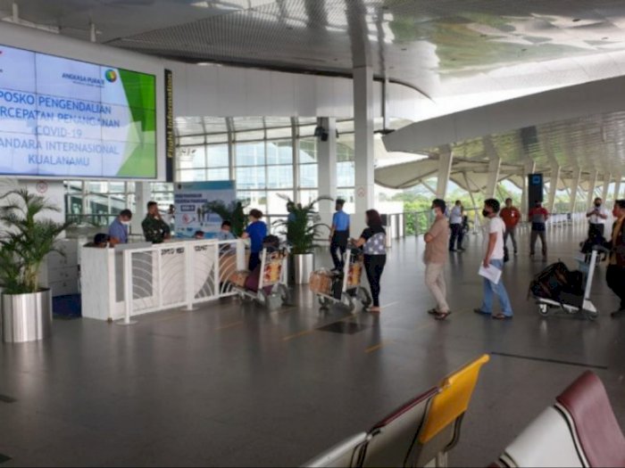 Begini Prosedur Baru Persyaratan Calon Penumpang Bandara Kualanamu