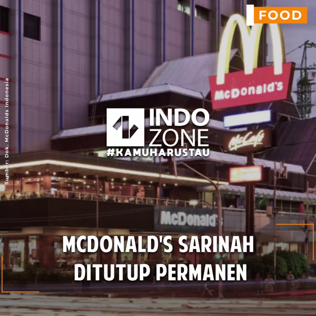 McDonald's Sarinah Ditutup Permanen
