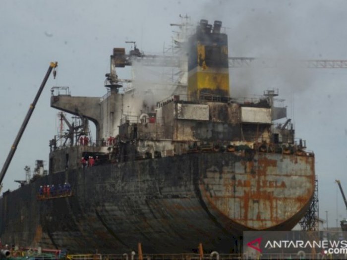 Daftar Korban Luka dan Meninggal Dalam Kapal Tanker yang Terbakar di Belawan