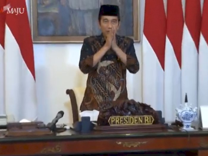 Presiden Jokowi Bayar Zakat kepada Baznas Secara Virtual
