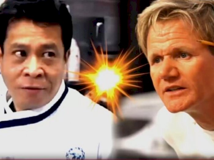Ekspresi Gordon Ramsay Si Chef Paling Galak Ketika Masakannya Dinilai Buruk Oleh Chef Ini