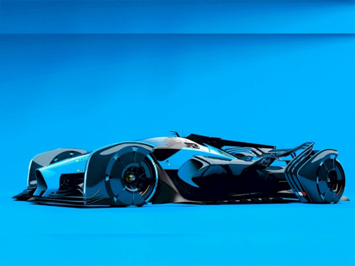 Anda Pecinta PlayStation? Yuk Kenali Lebih Dekat Mobil Bugatti Vision Gran Turismo