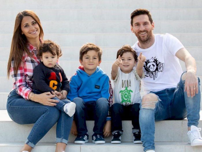 Dampak Positif Corona Bagi Messi, Jadi Punya Waktu Lebih Untuk Keluarga