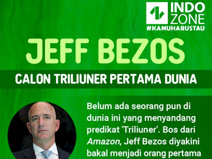 Jeff Bezos Calon Triliuner Pertama Dunia
