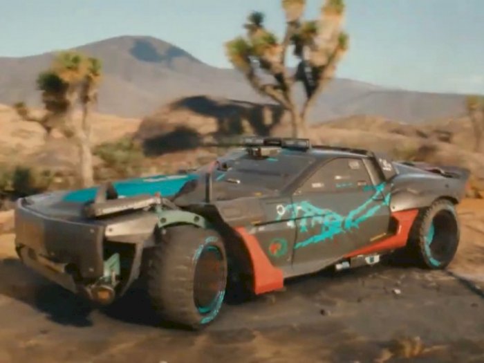 Cyberpunk 2077 Pamerkan Mobil Mad Max Fury Road dengan Desain Futuristik!
