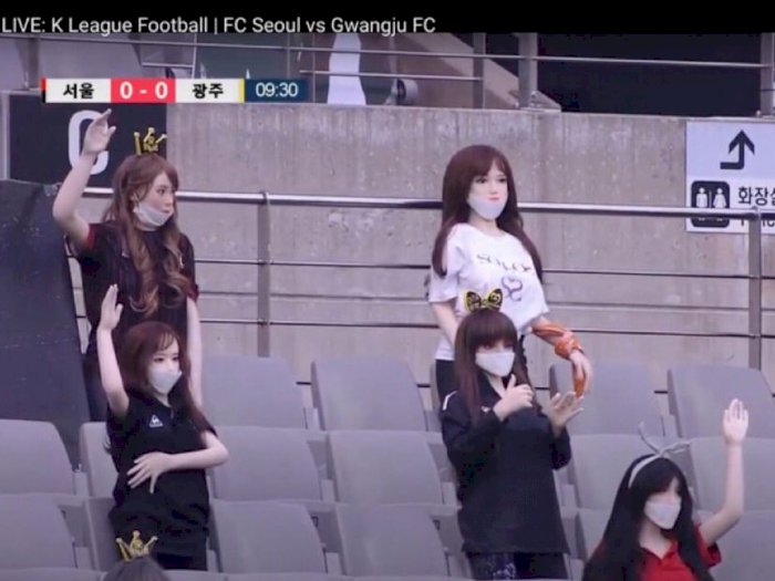 Diduga Pakai Boneka Seks Sebagai Pengganti Suporter, FC Seoul Minta Maaf