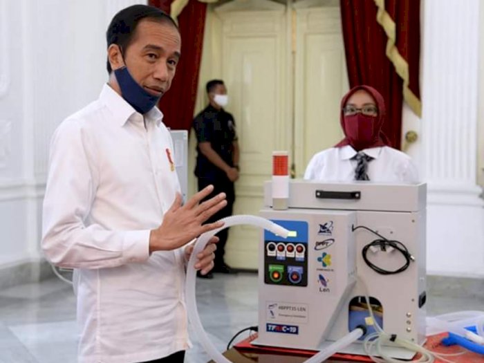 Presiden Jokowi Pamerkan 55 Produk Alkes Karya Anak Bangsa untuk Tangani Covid-19