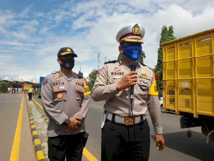 Hari Ke-28 Operasi Ketupat, Polda Banten Tindak 396 Kendaraan Pemudik