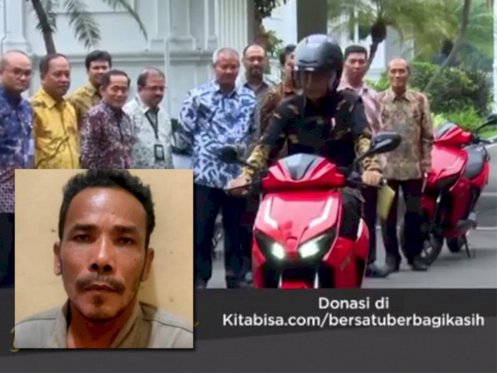 Fakta M Nuh Menang Lelang Motor Jokowi 2,5 Miliar, Ternyata Seorang Buruh Harian Lepas