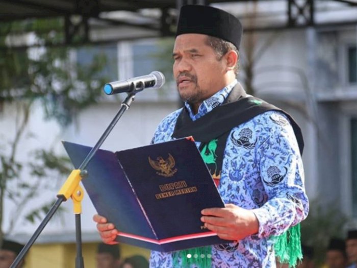 Bupati di Aceh Umumkan Mundur dari Jabatan saat Salat Idul Fitri