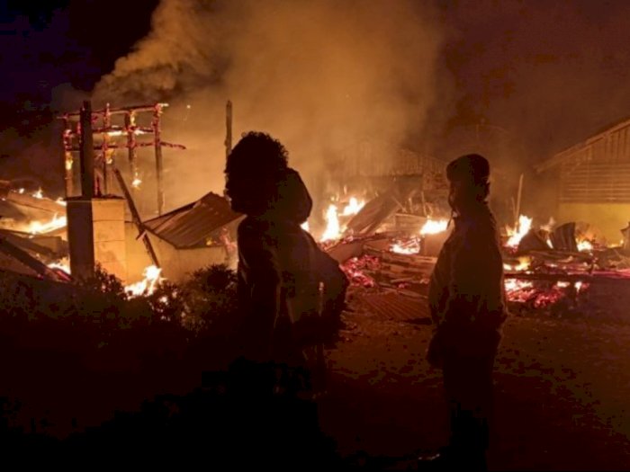Kebakaran Terjadi di Silimakuta Simalungun, Tiga Rumah Warga Hangus