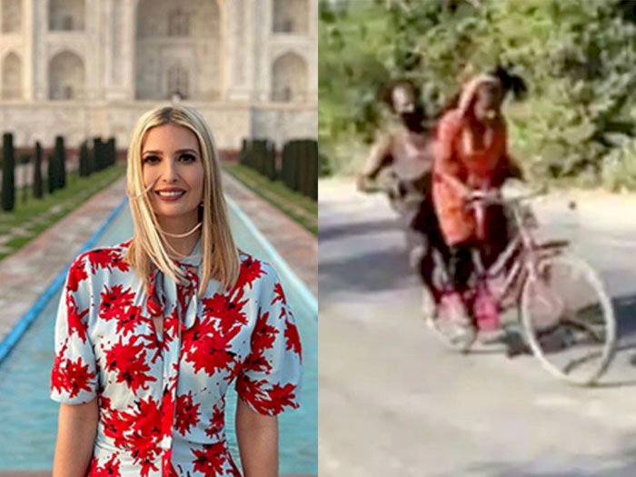 Ivanka Trump Dicemooh Gegara Puji Remaja India yang Bersepeda Ribuan Kilometer