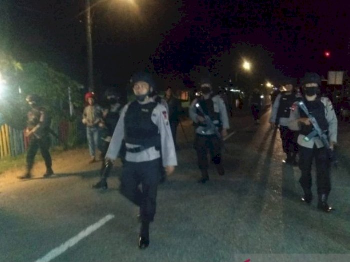 Brimob Polda Sumut Siaga Pengamanan Usai Bentrok di Tapanuli Selatan