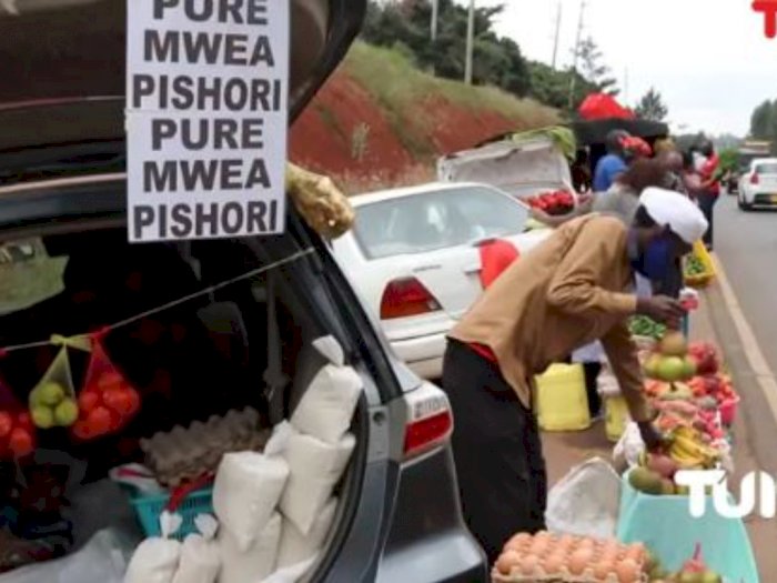Krisis Akibat Corona, Banyak Warga Kenya Mendadak Jualan Makanan di Bagasi Mobil