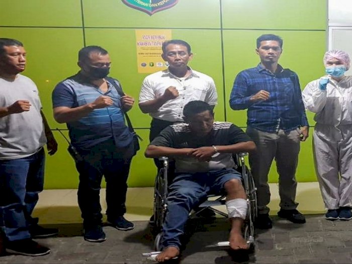 Pelaku Jambret di Medan Dilumpuhkan Polisi dengan Timah Panas