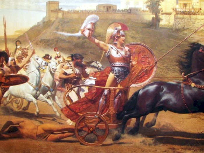 Achilles, Prajurit Paling Berani dan Tampan di Perang Troya