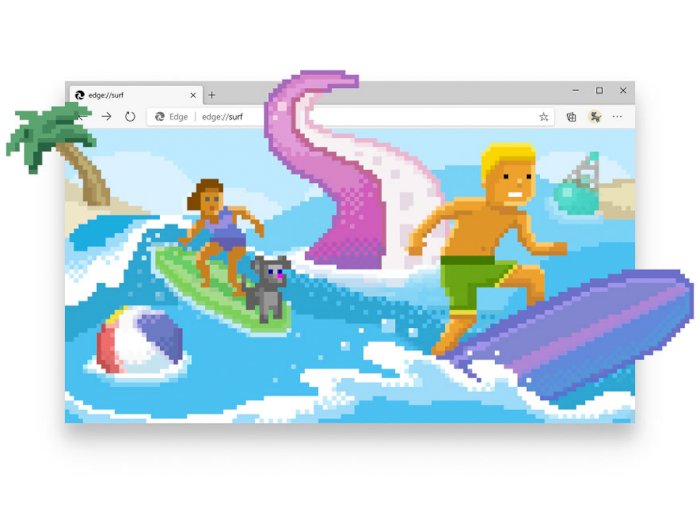 Tak Cuma Chrome, Microsoft Juga Punya Game Offline Sendiri Bernama Surf!