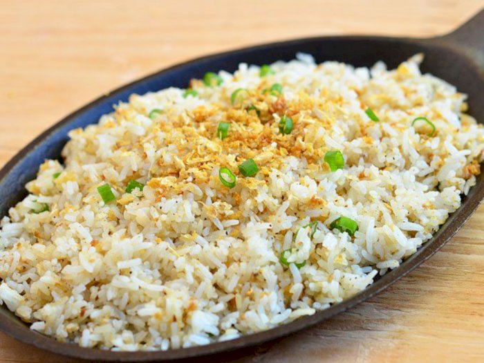 Resep Praktis untuk Weekend, Nasi Goreng Pedas Bawang Putih