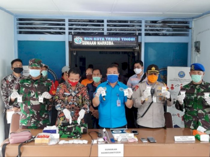 BNN Tebingtinggi Tangkap Pengedar Sabu yang Ternyata Buronan Asal Aceh 