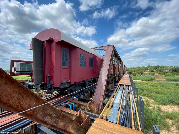 Uniknya Kruger Shalati, Gerbong Kereta yang Disulap Menjadi Hotel