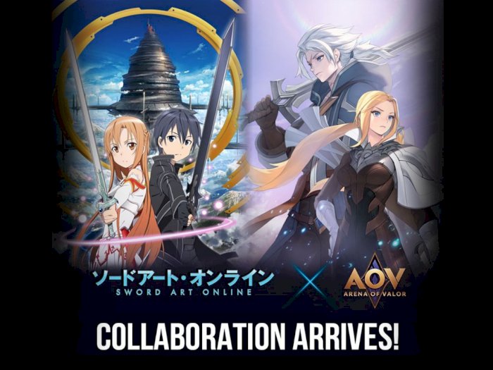 Link Start! Garena Umumkan Kolaborasi AOV dengan Sword Art Online