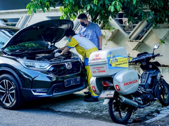 Honda Servis Gratis 2.000-an Mobil Dokter di Tengah Pandemi