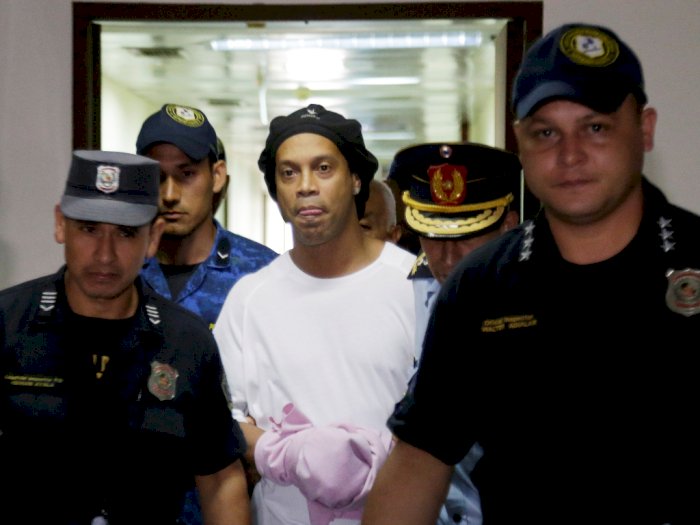 Cerita Ronaldinho Selama Jadi Tahanan: Sangat Pahit