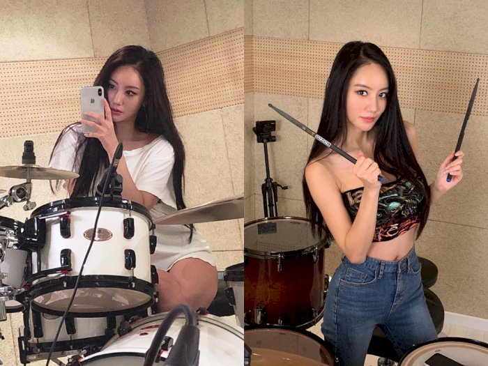 Yuk Kenali A-Yeon, Drummer Terseksi dari Korea Selatan yang Viral Di Media Sosial