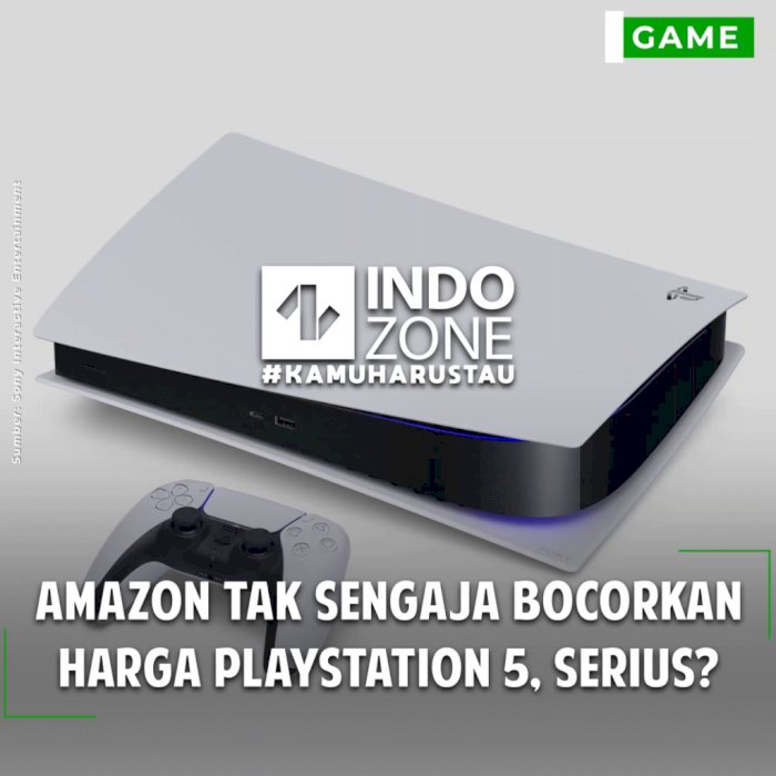 Amazon Tak Sengaja Bocorkan Harga PlayStation 5, Serius?
