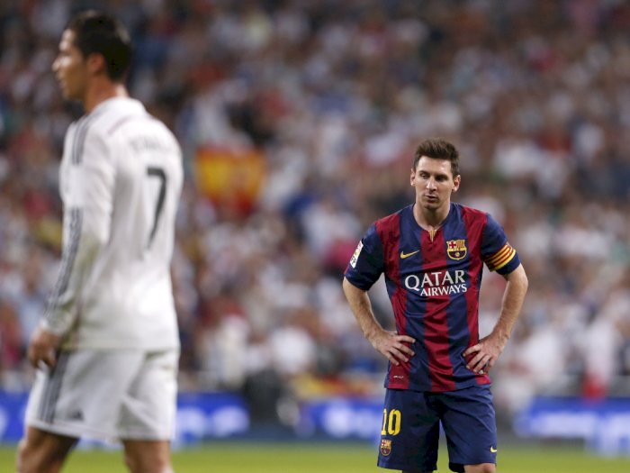 Studi: Messi Lebih Unggul dari Ronaldo