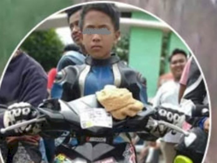 Detik-Detik Remaja SMP Tewas Balap Liar di Siantar, Terkapar di Jalan Usai Menabrak Pohon