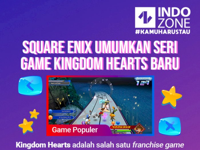 Square Enix Umumkan Seri Game Kingdom Hearts Terbaru