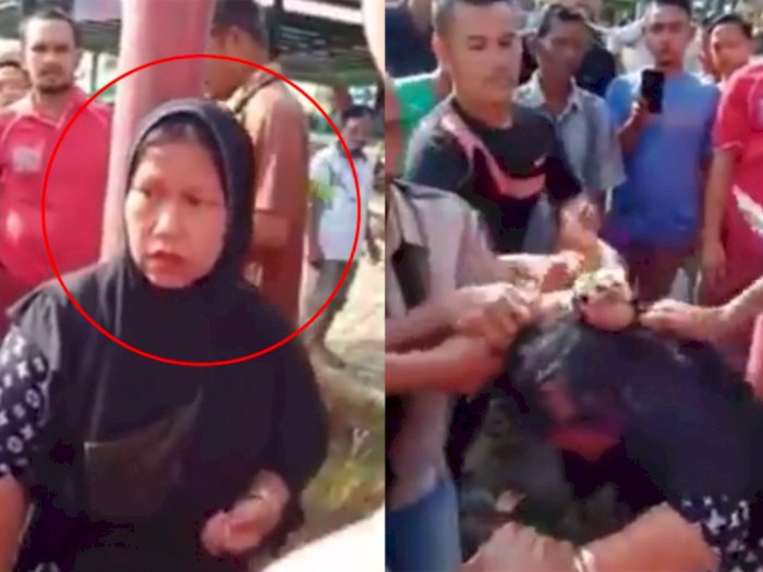 Ini Identitas Ibu yang Tertangkap Mencuri di Aceh, Viral Video Dipersekusi Rambut Dibotak