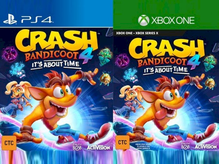 Seri Terbaru Game Crash Bandicoot Bocor dengan Judul It's About Time!
