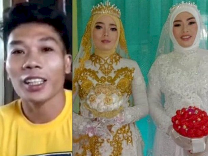 Pria Poligami Nikahi 2 Wanita Sekaligus di Lombok, Baru Pulang Jadi TKI di Malayia 9 Tahun