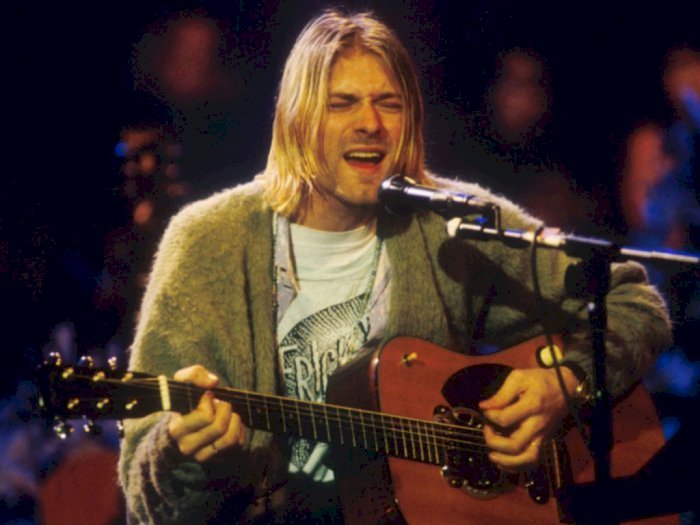 Gitar Kurt Cobain di 'MTV Unplugged' Akhirnya Laku Rp85 Miliar