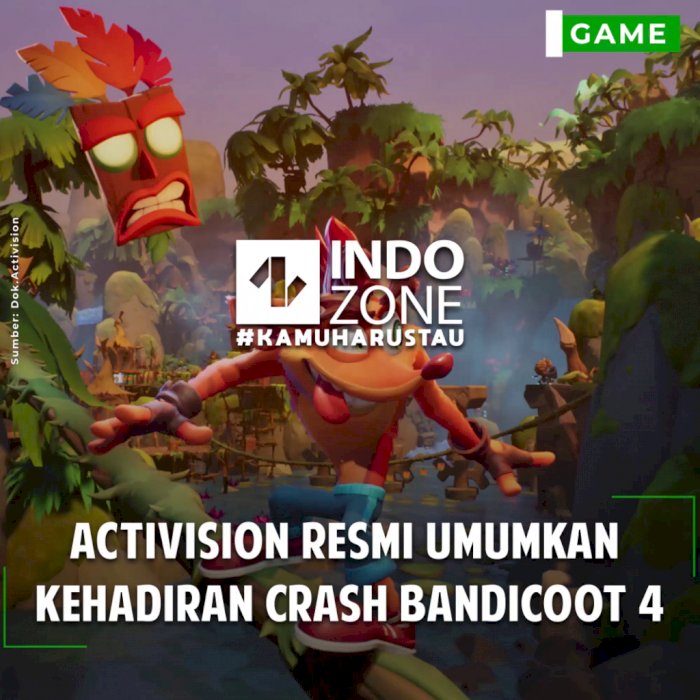 Activision Resmi Umumkan Kehadiran Crash Bandicoot 4