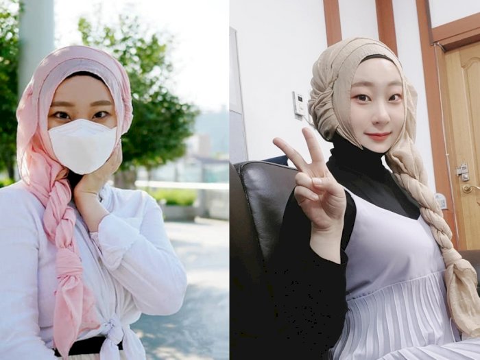 Song Bora, Mualaf dari Korea Selatan yang Punya Gaya Hijab Unik