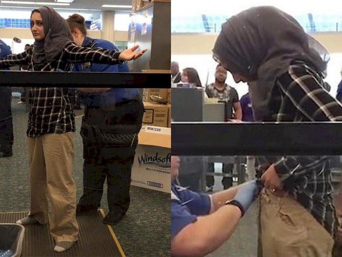 Viral Wanita Berhijab Dilecehkan di Bandara AS, Diminta Buka Celana saat Pemeriksaan