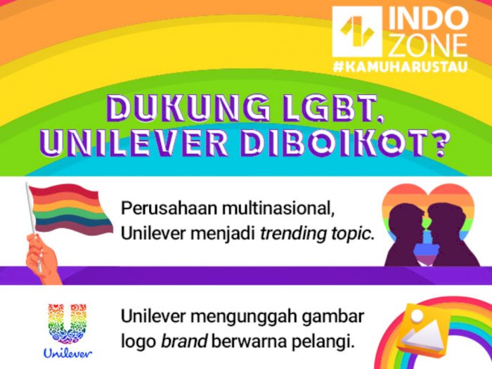 Dukung LGBT, Unilever Diboikot?
