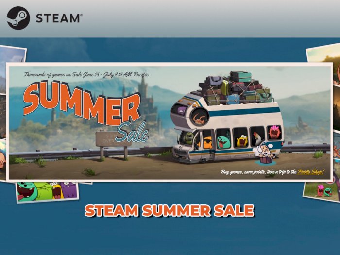 Steam Summer Sale Resmi Dimulai, Ini 4 Game yang Harus Kalian Beli!
