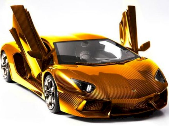 Ditujukan pada Kelas 'Sultan', Diecast Lamborghini Gold Ini Tembus Rp 107.6 Miliar